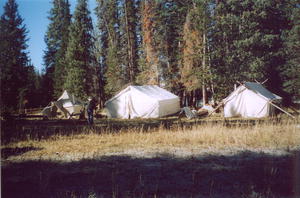 A true Wilderness hunting camp