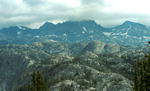 View from Photographer's Point of Gorge Lake country